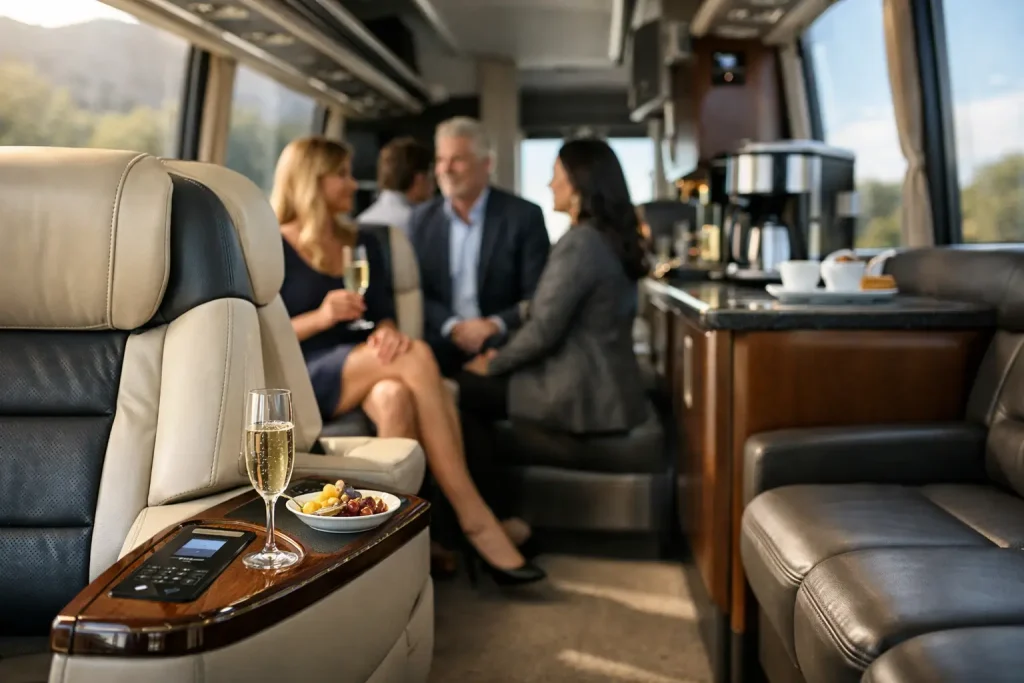 Best Features in Luxury Coaches for Group Travel