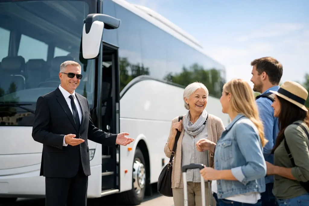 Coach Hire With Driver for Stress-Free Group Travel