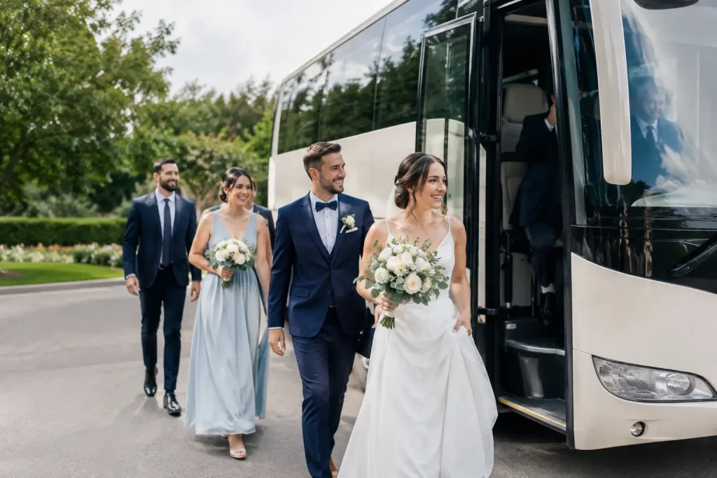 Wedding Transport That Keeps Every Guest Together